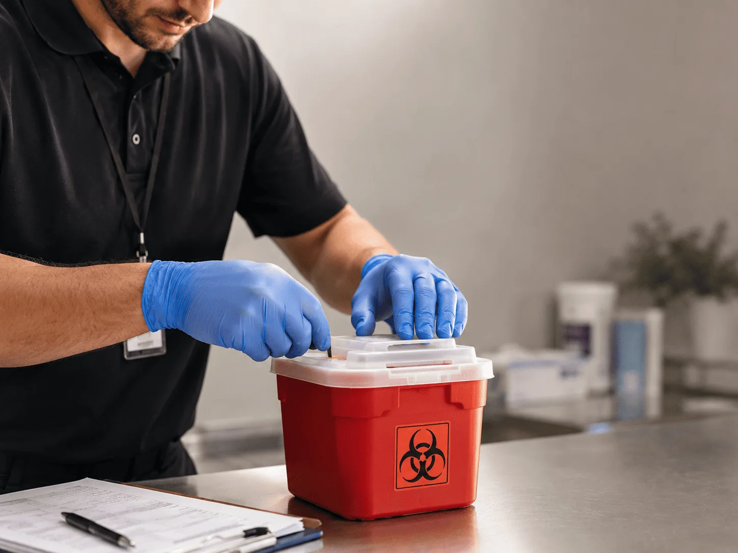 Why choose Sharps Waste Disposal in Leonidas, MI